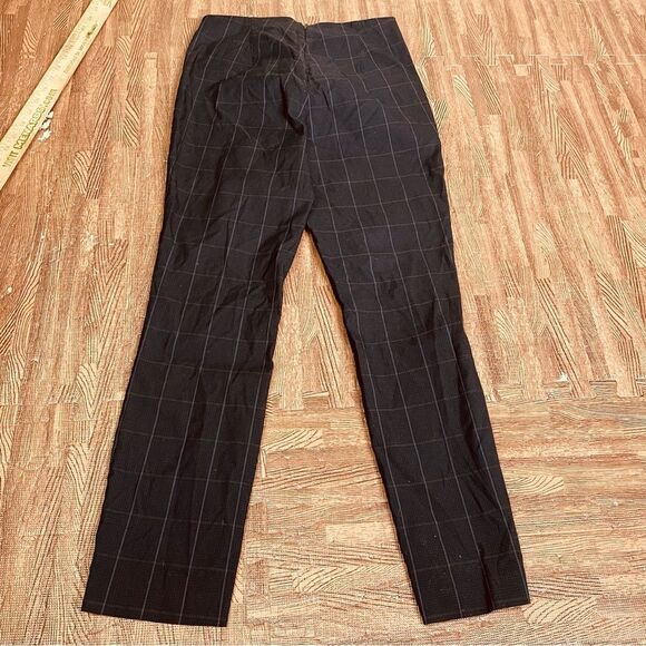 RAG & BONE The Simone High Rise Ankle Pant in
Navy Blue Check 6 - Picture 9 of 9